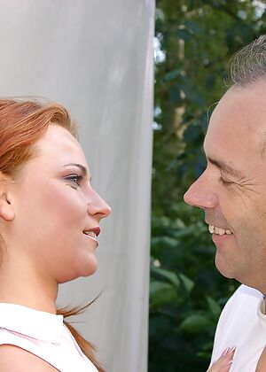 redhead, beauty and the senior