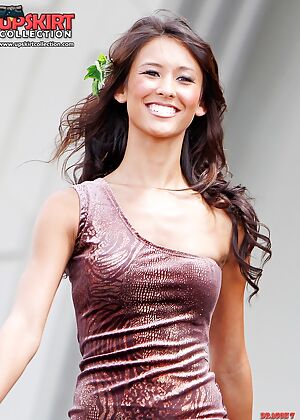 admiring, skirt collection