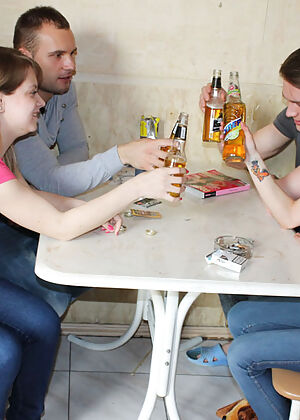 two chicks, eighteen sex parties