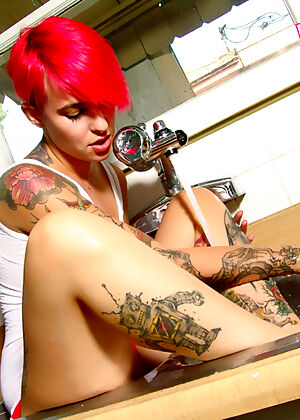 redhead, burning angel