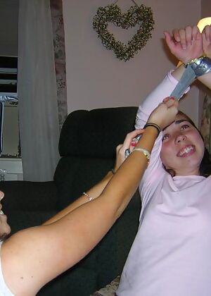 frat party, amateur tied