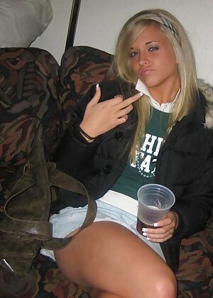 blonde, party gfs