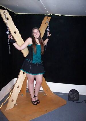 submissive, amateur tied